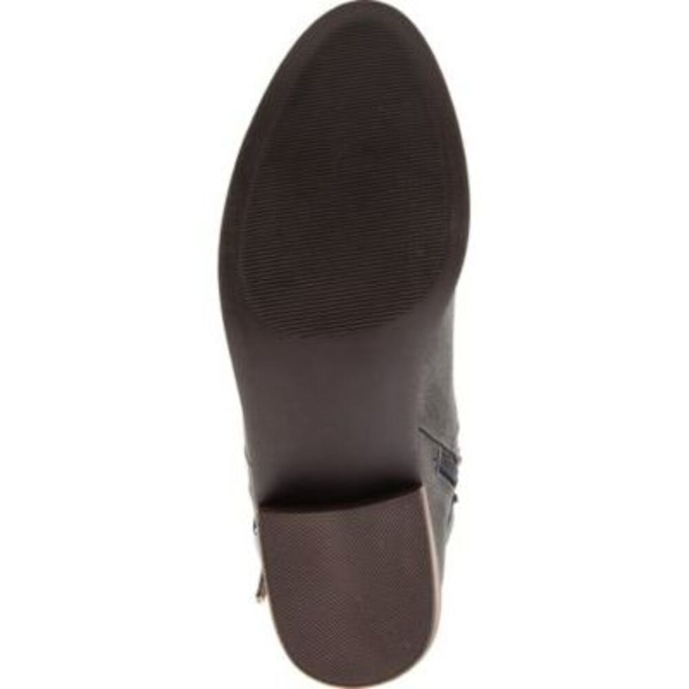 JOURNEE COLLECTION Womens Gray Wide Calf Winona Block Heel Riding Boot 5.5 M WC - Picture 4 of 4
